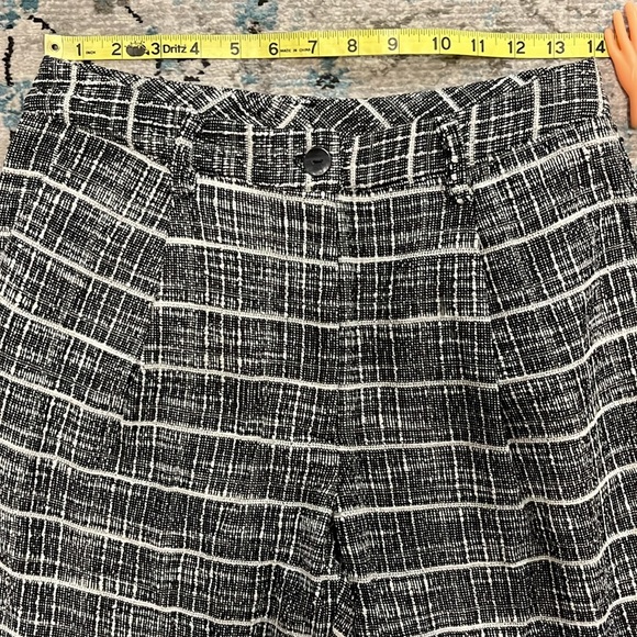 NWT Numph Caviar Tweed Trousers - Picture 8 of 16